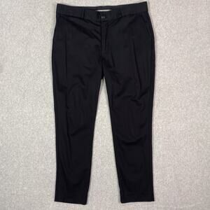 State & Liberty Mens 36 Black Athletic Fit Stretch Dress Pants